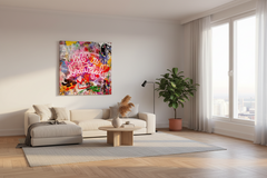 Banksy Life Is Beautiful Premium Canvas Wall Art