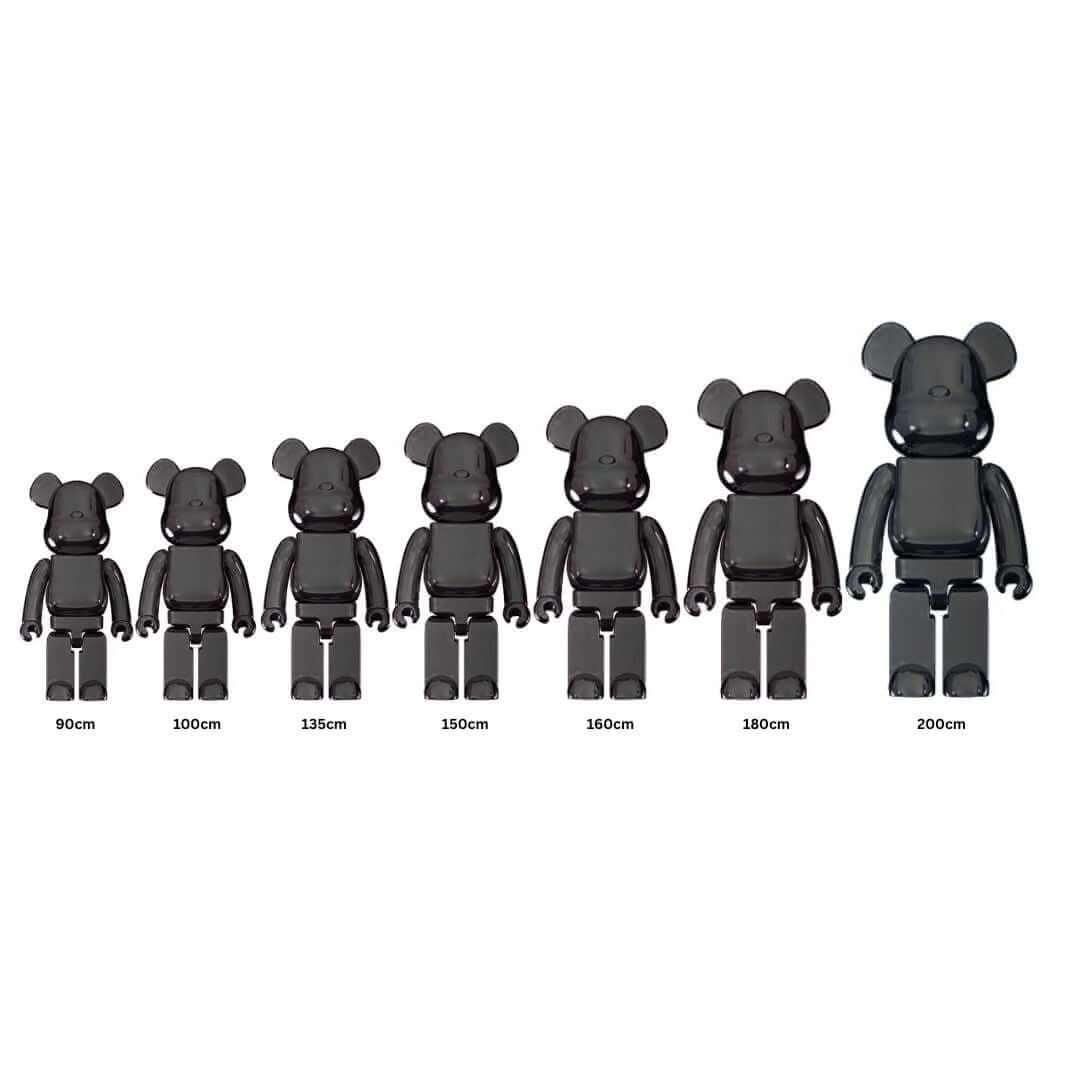 Electroplated Multicolour Bearbrick Statue Large Luxury Decorative Ornament