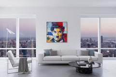 Charlie Chaplin Wall Art Canvas Wall Art