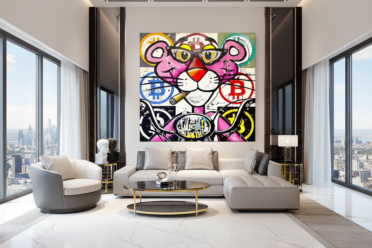 Charming Wall Art - Pink Panther Poster Print