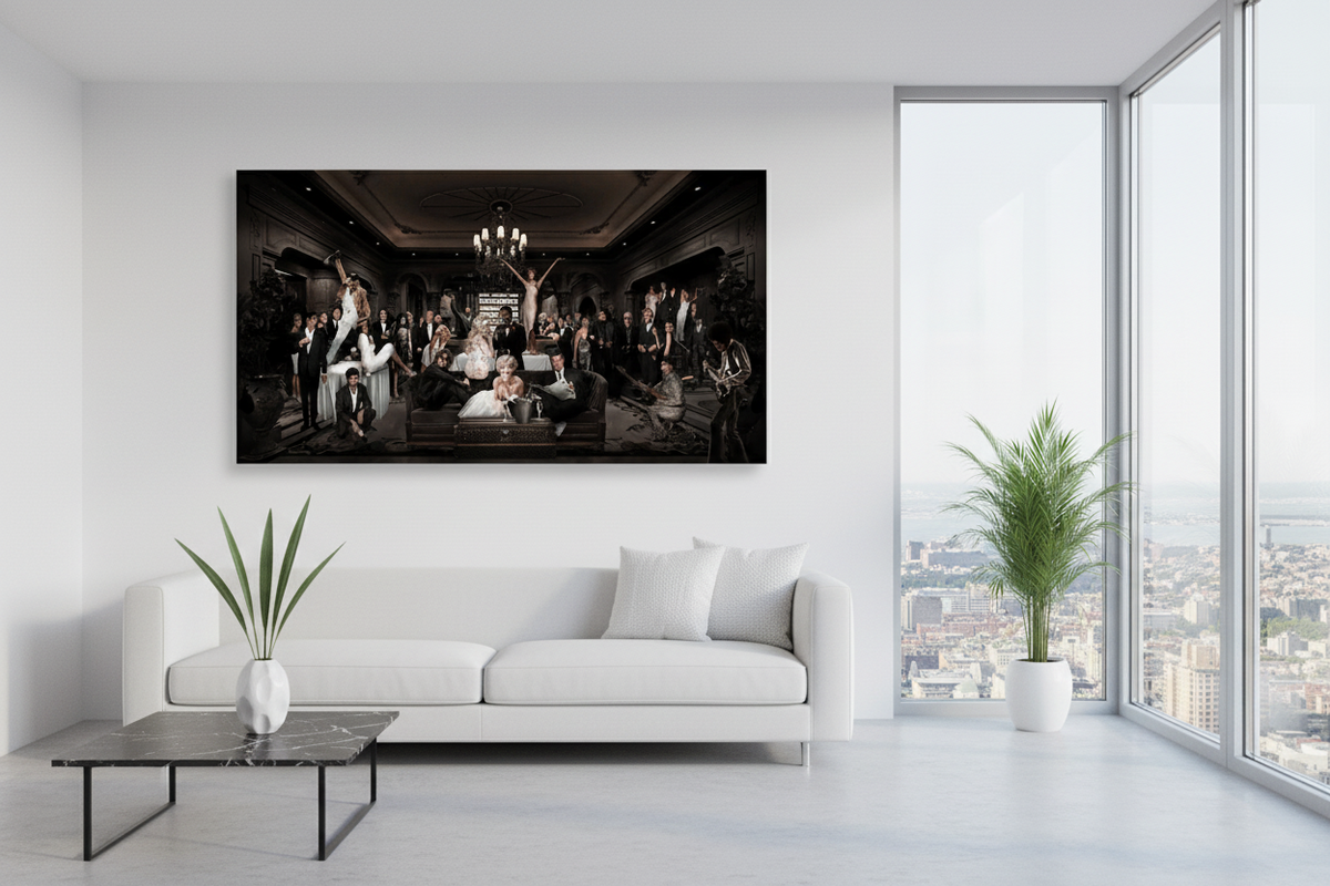 Classic Legends Characters Canvas Wall Art: Exquisite pieces