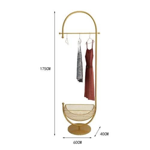 Clothing Rack Floor Standing Valet Corner