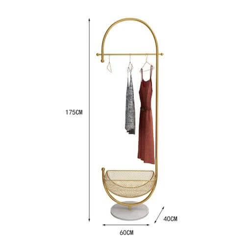 Clothing Rack Floor Standing Valet Corner