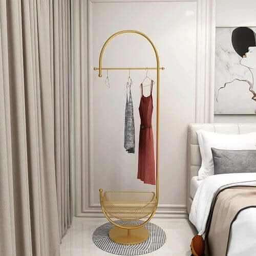 Clothing Rack Floor Standing Valet Corner