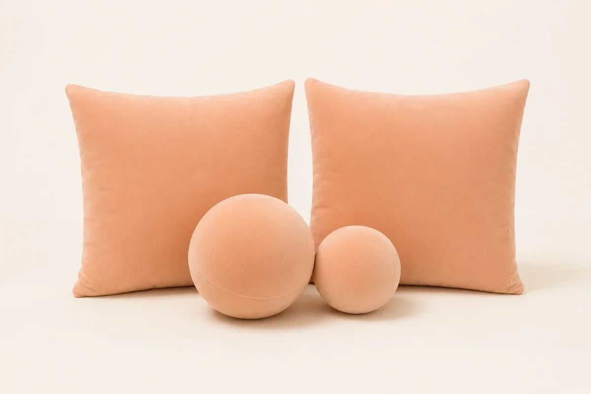 Cloud Puff Designer Sofa Set – Single (118cm) & 2-Seater (152cm), Plush Cushioning