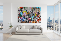 Dare to Dream: Iconic Celebrities Canvas Wall Art