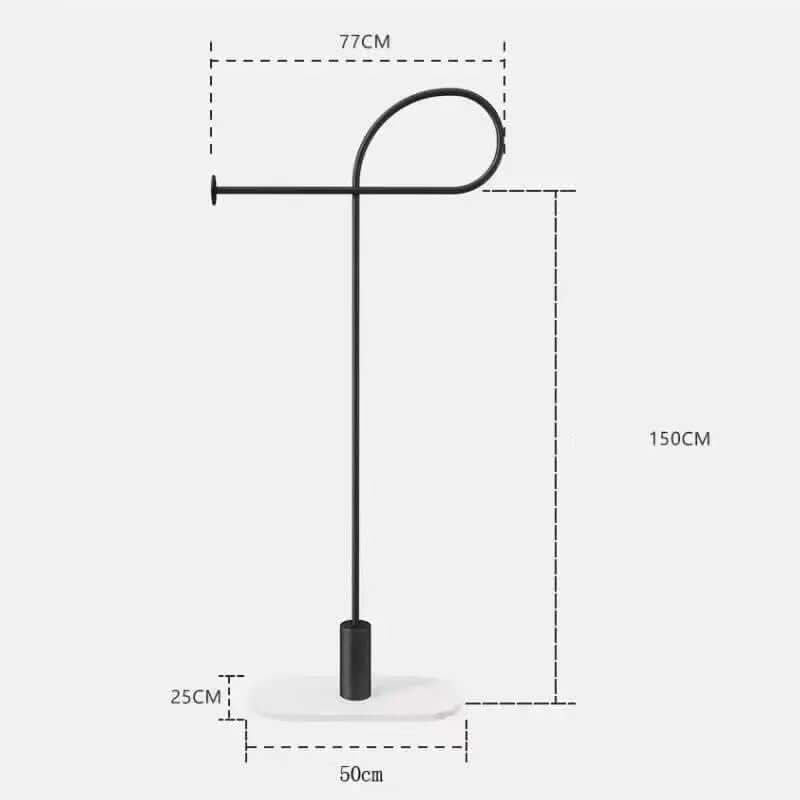 Designer High End Coat Rack Floor Standing